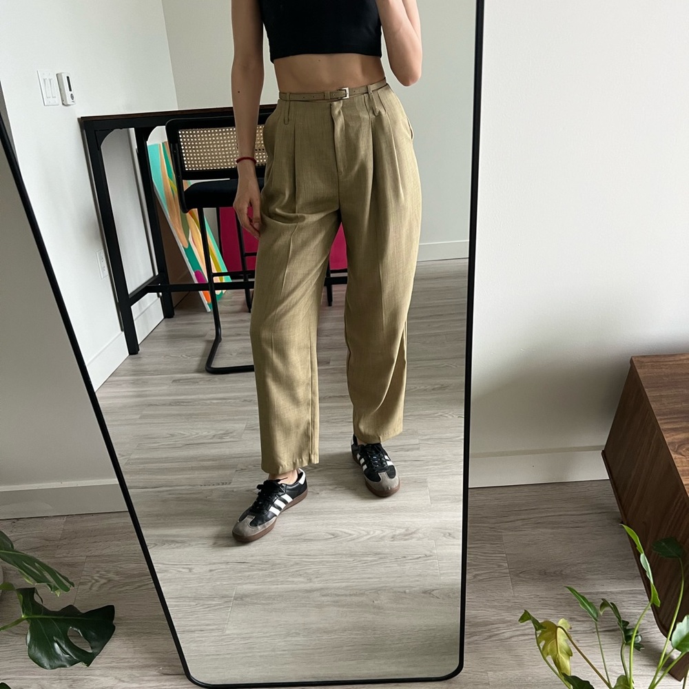 Trouserts The Frankie Shop with belt